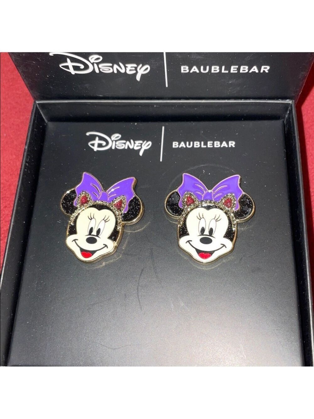 NEW Disney Baublebar Minnie Mouse Earring - Picture 2 of 2